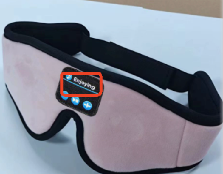 3D Bluetooth Sleep Eye Mask with Built-In Headphones